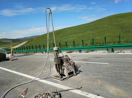 文教镇公路地基基础注浆加固